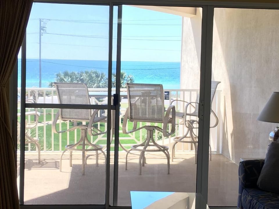 view from living room