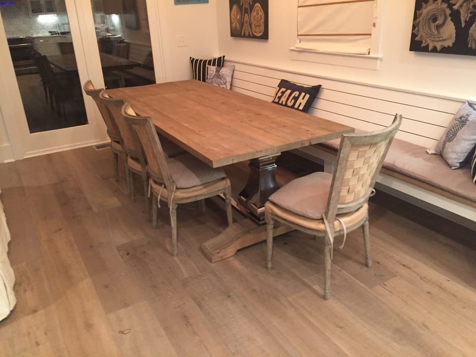 Finally after a 5 month wait the new dining table has arrived!
