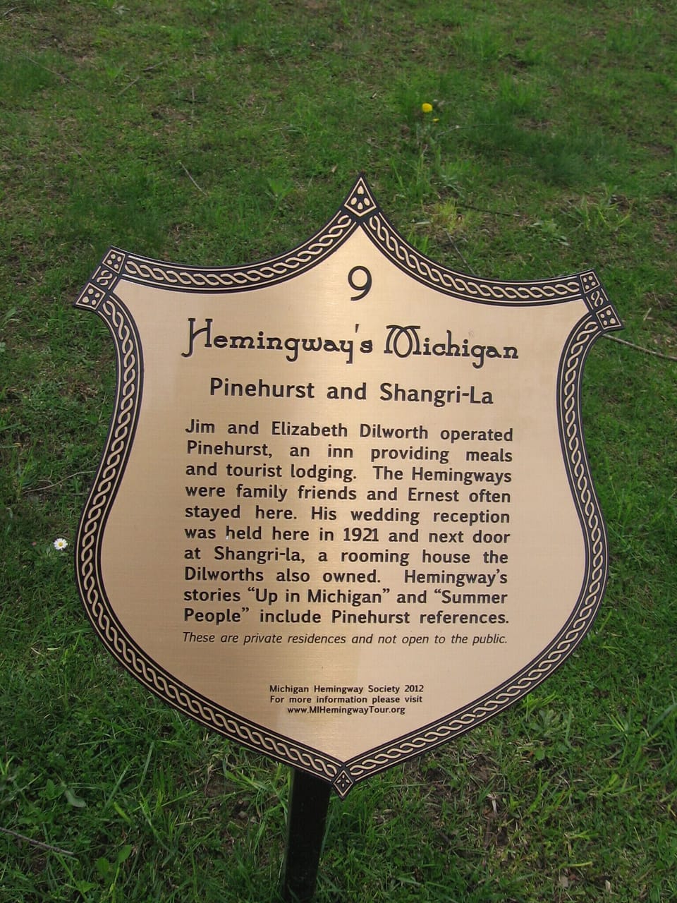 Hemingway Sign.