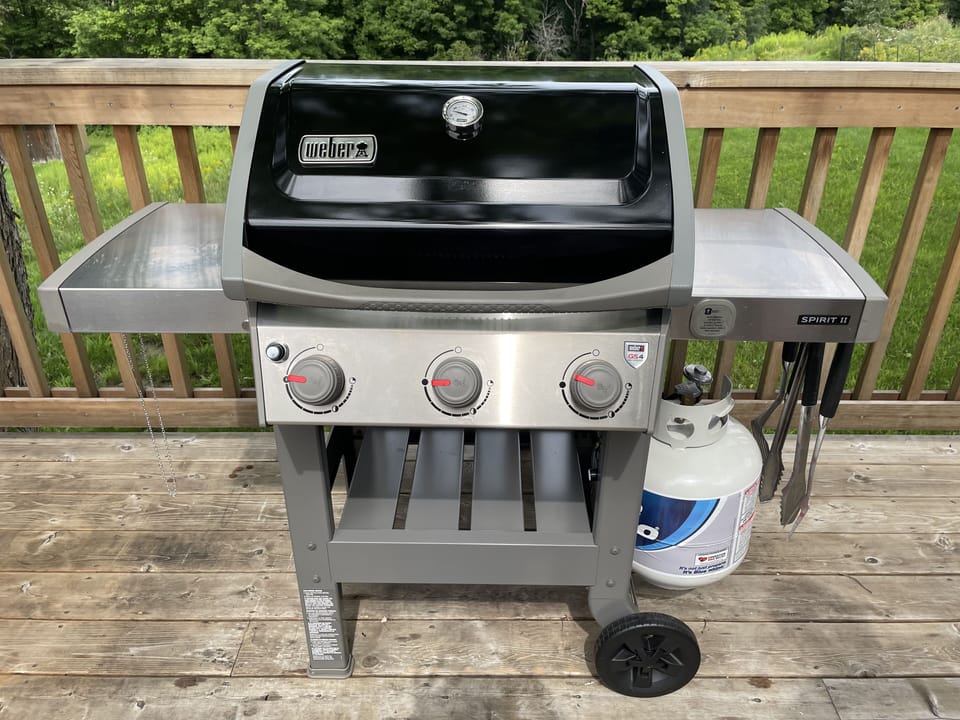 Have a cookout on our bbq grill