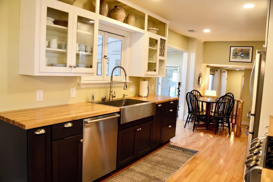view of galley kitchen