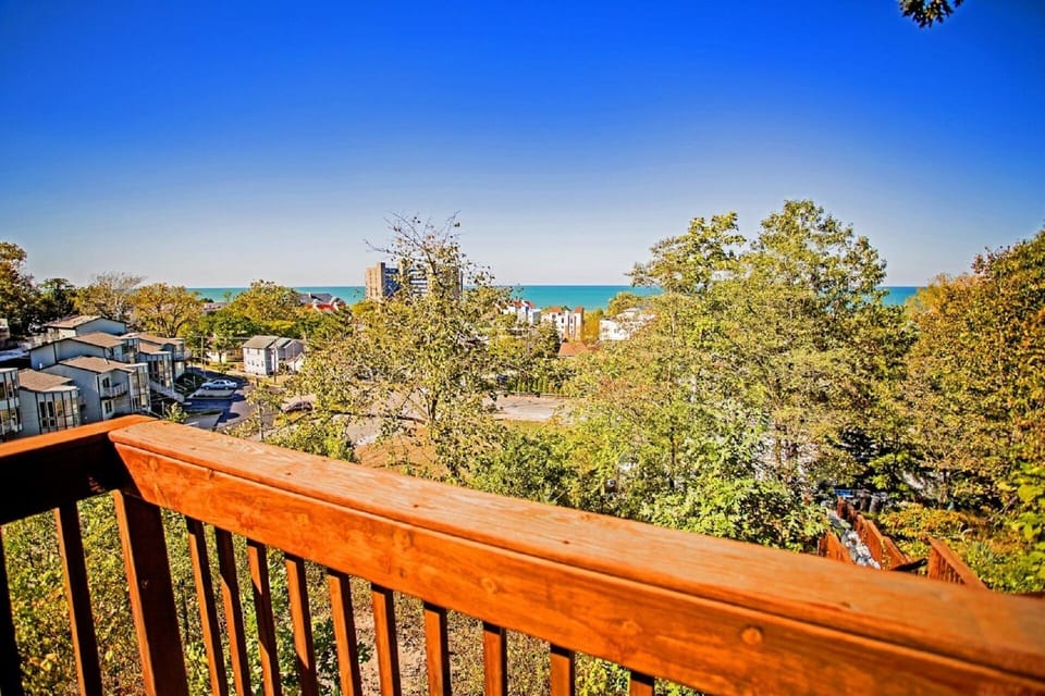 Check out the beautiful lake views from this private deck!