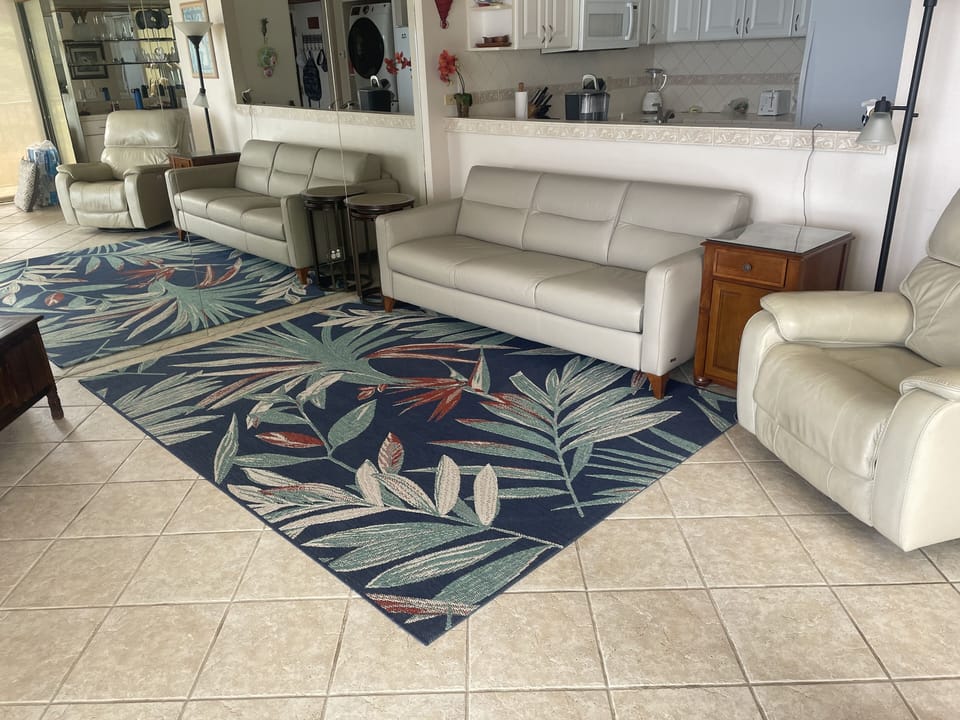 New leather Natuzzi sleeper sofa