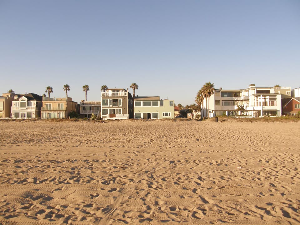 View from the sand 