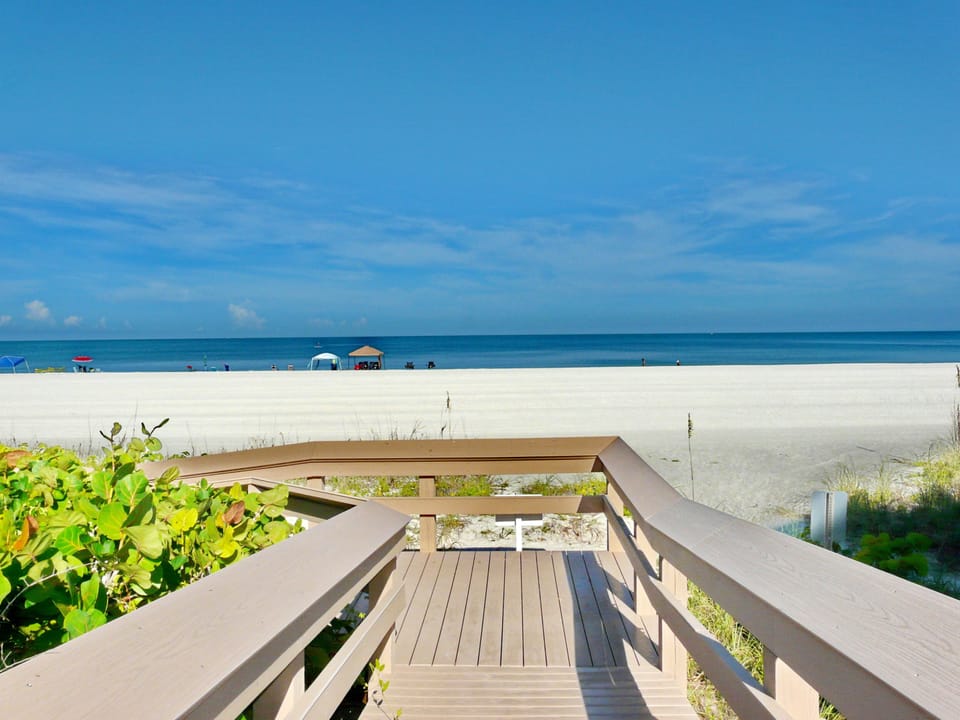 private ramp to beach