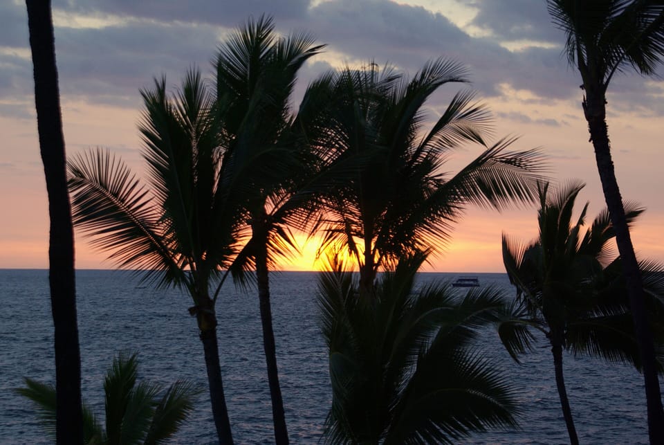 View stunning sunsets from your lanai ...... Aloha