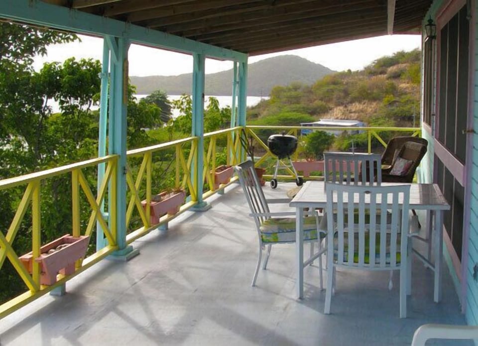 One of the spacious decks with 180 degree waterview