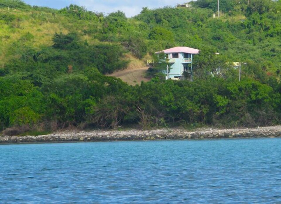 View of villa from water