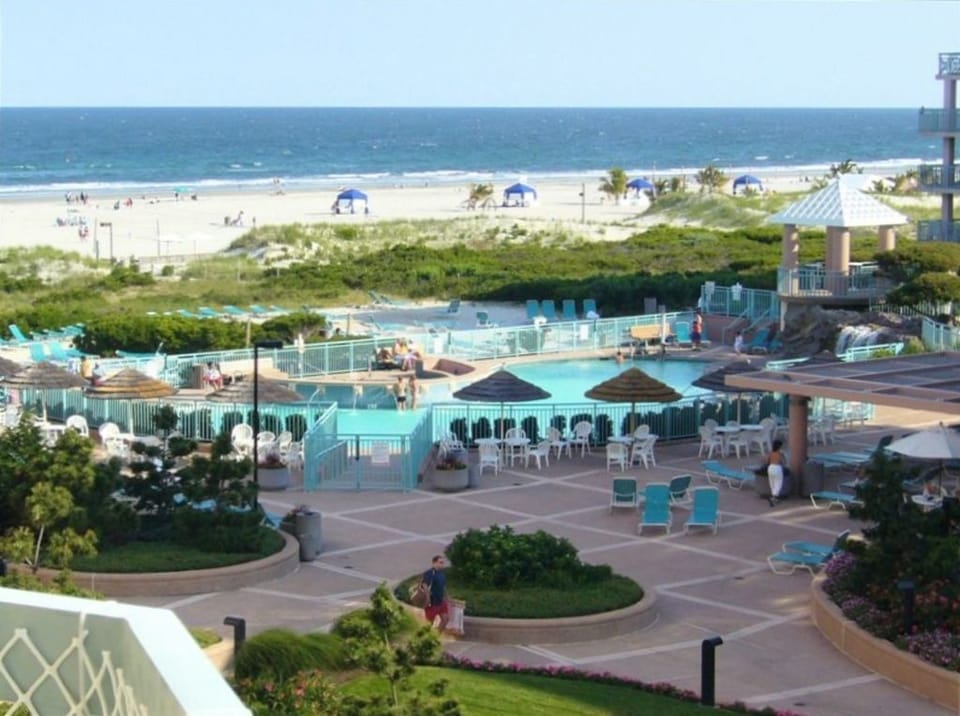 View from our balcony.