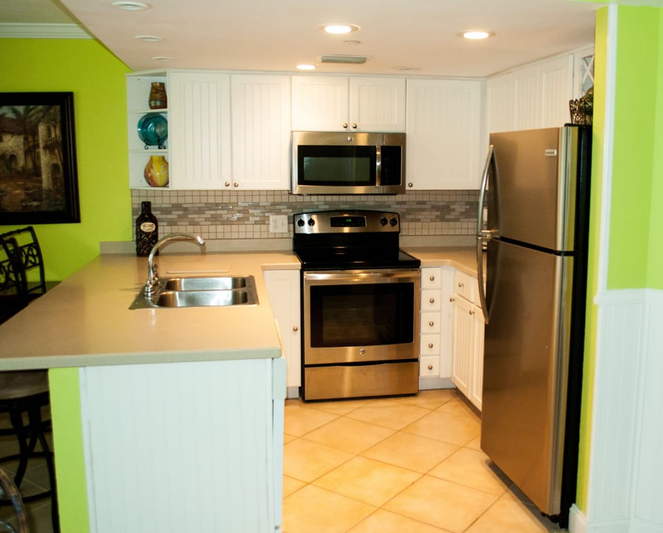 Fully equipped kitchen!