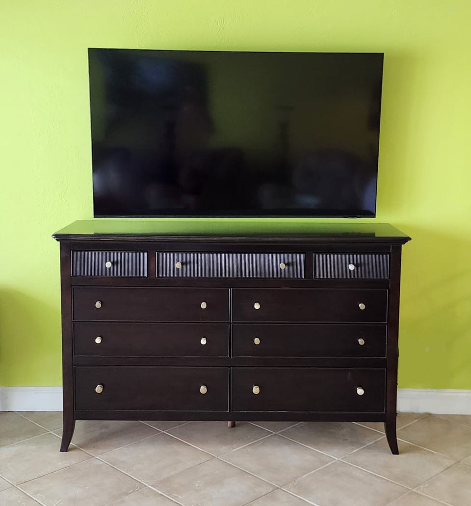 Enjoy a 65 inch TV for your favorite shows during your stay!