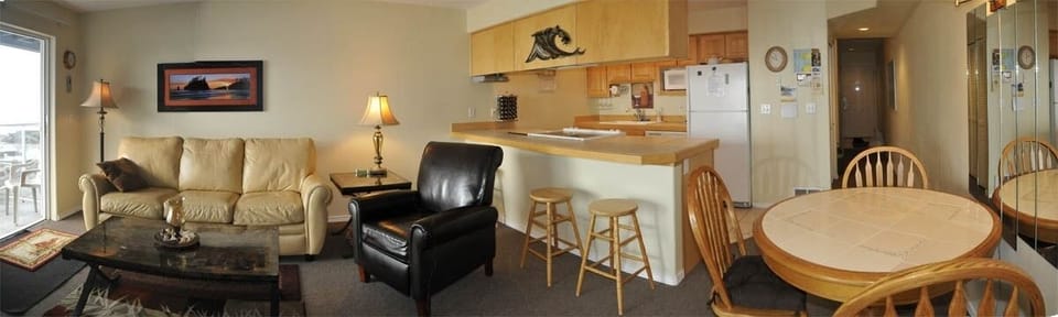 Inside the condo