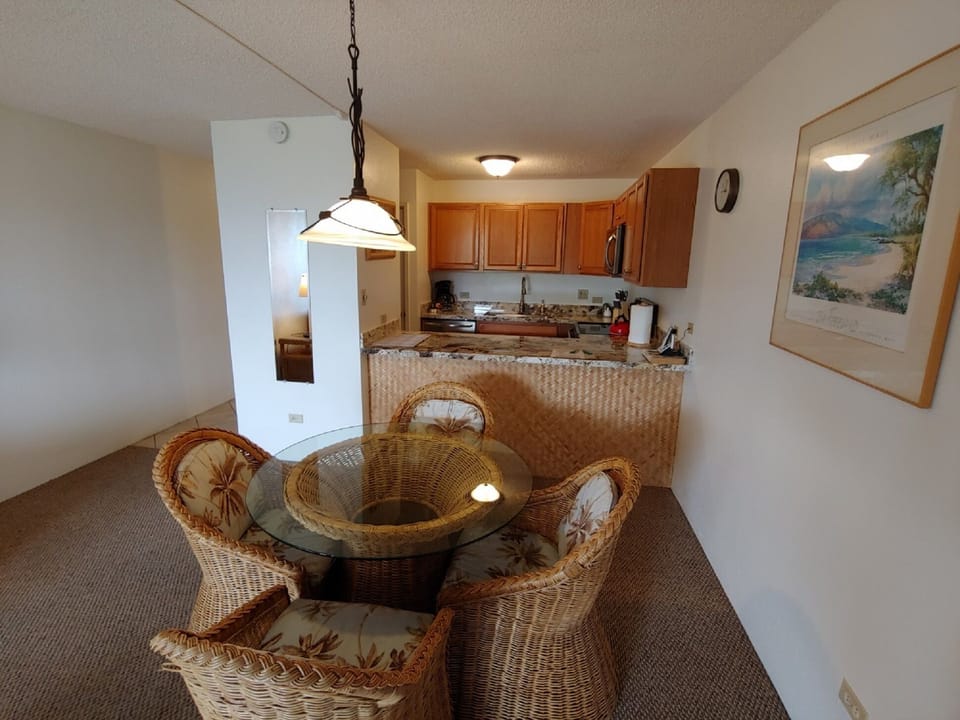 Dining and updated kitchen
