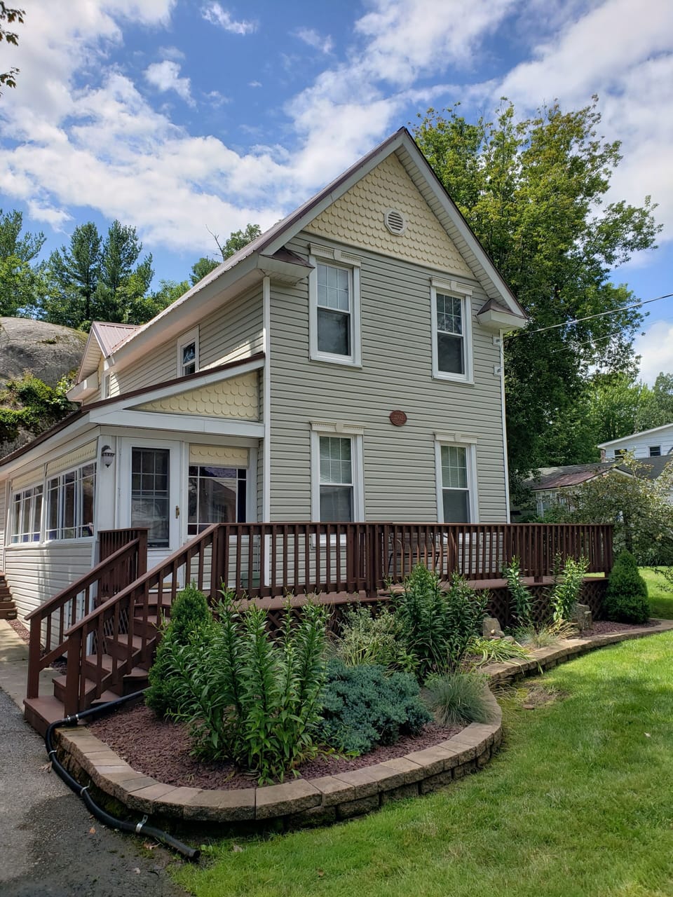 Front of the house