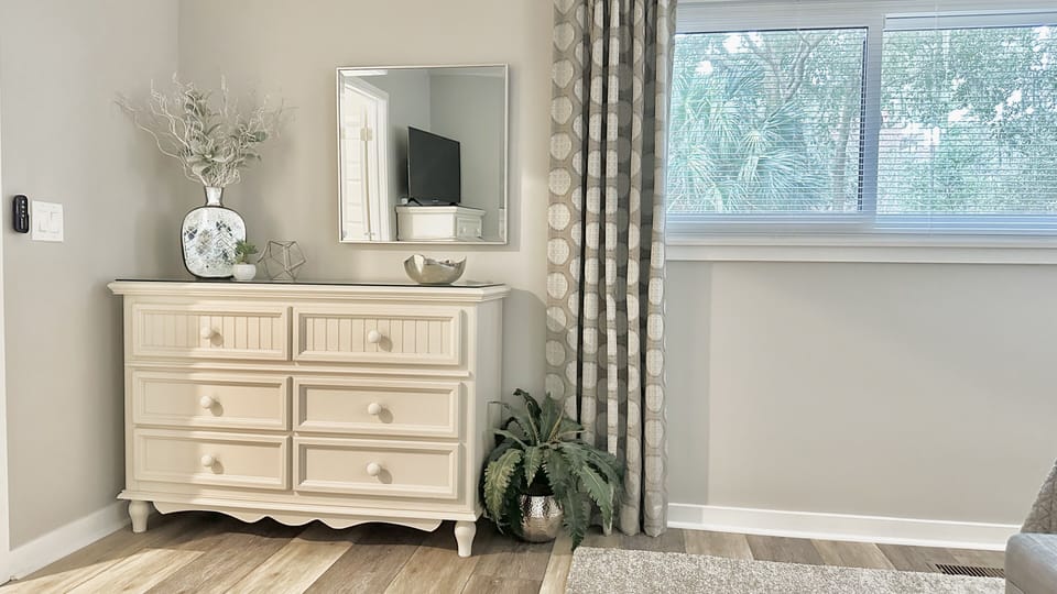 Newly updated (2023) master suite
