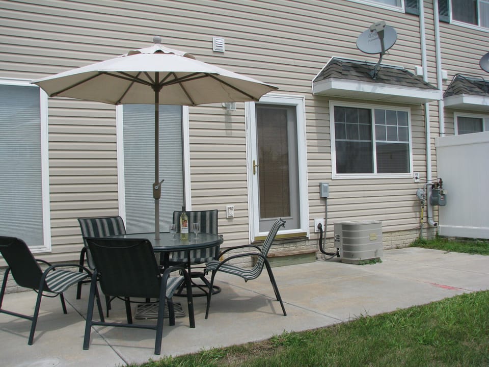 Back patio