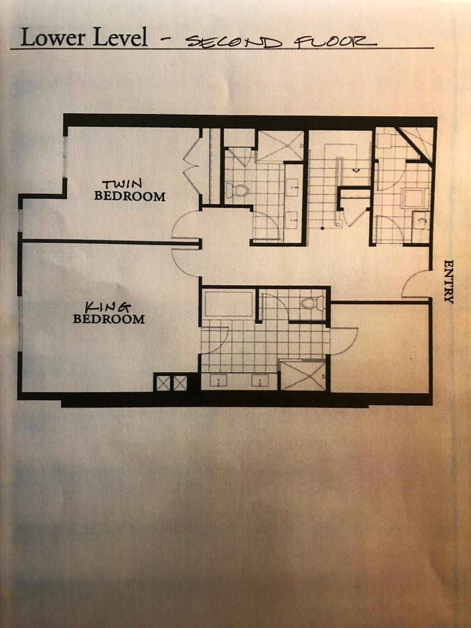 Lower Level Floor Plan