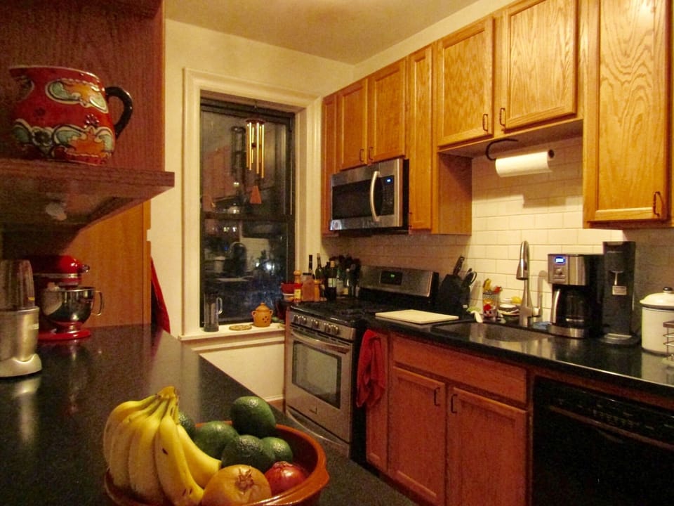 Brand new kitchen with stove, oven, micro, dishwasher, fridge and freezer