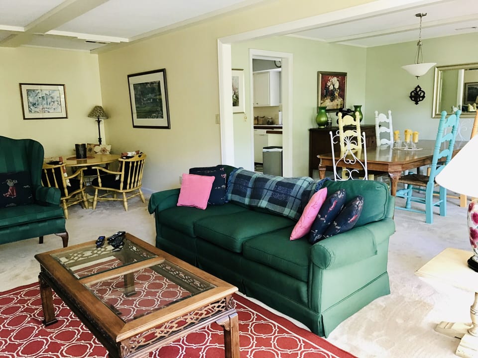 View of Living Room and Dining Room.