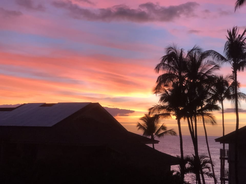 Sunset from lanai