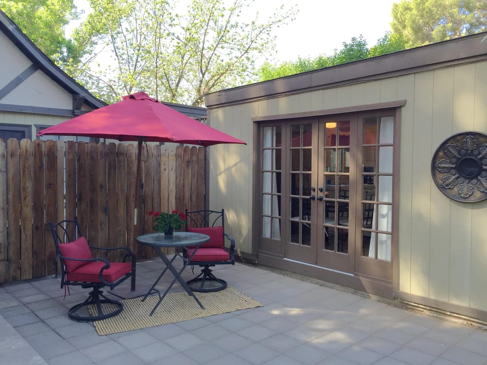 Three private outdoor spaces to relax and unwind