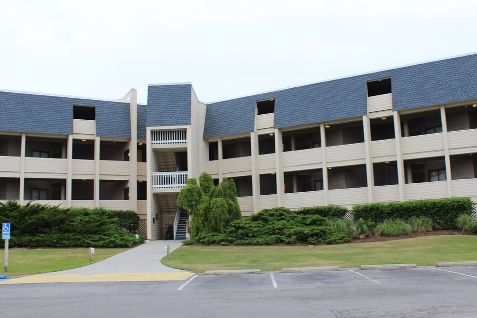 Condominium Complex Entrance