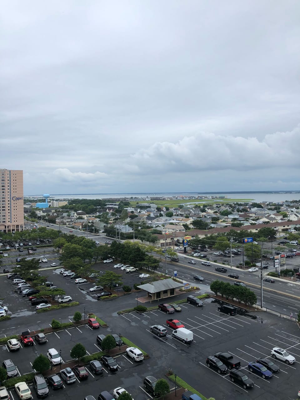 Bay view from balcony