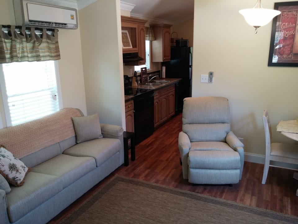 Living room view from 2nd BR doorway