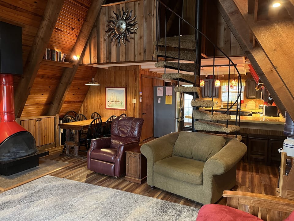 Open concept main area