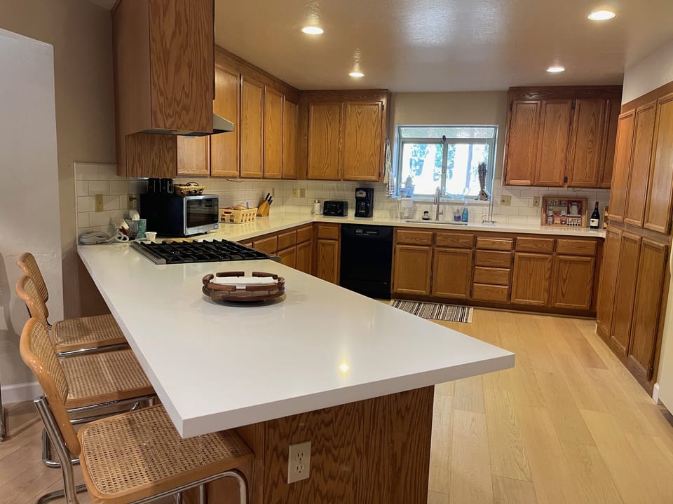 Spacious kitchen
