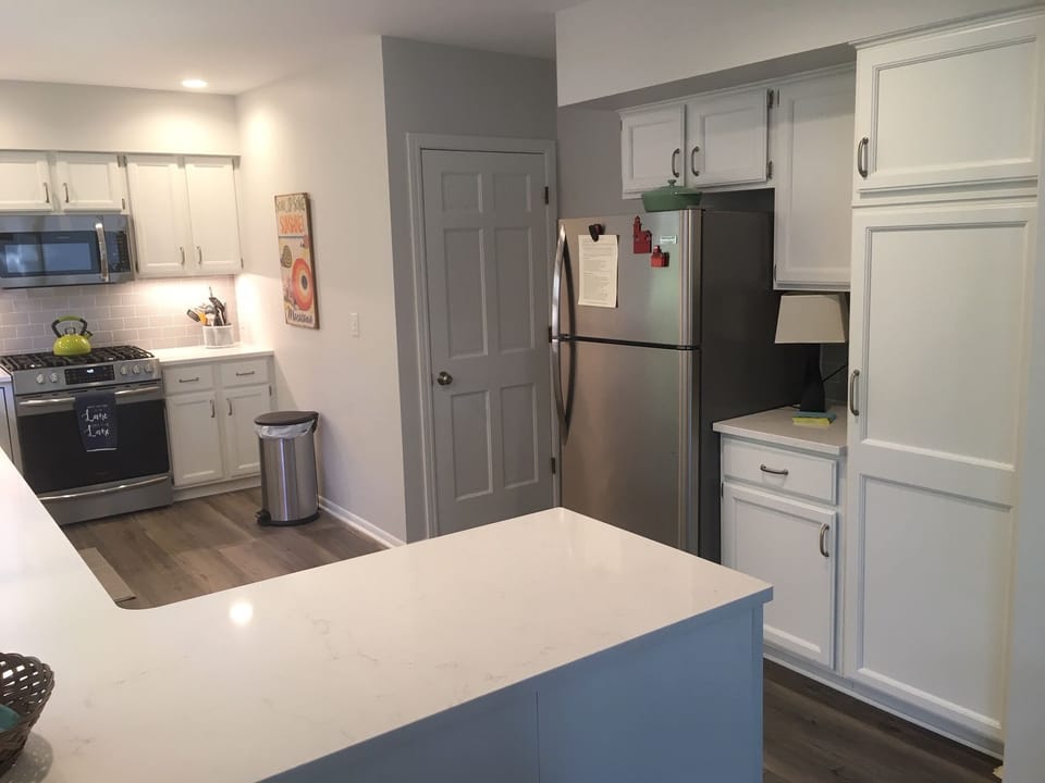 Recently updated kitchen.