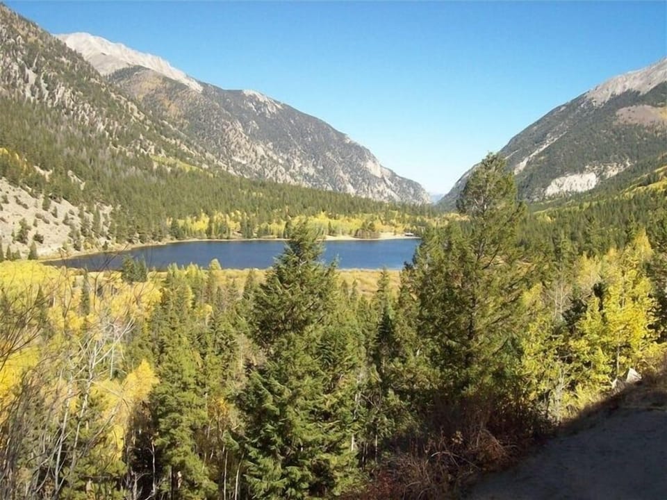 Alpine Lake! (Sorry, It's private!) Short walk from our place on "the back road"