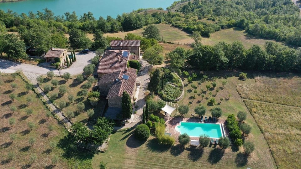 Borghetto Calcinaia by drone