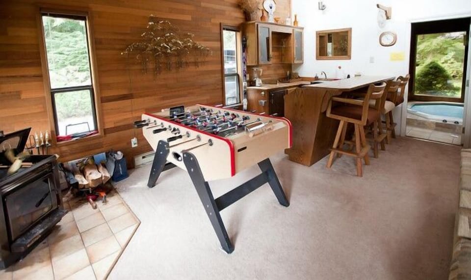 Bar and Foosball Table