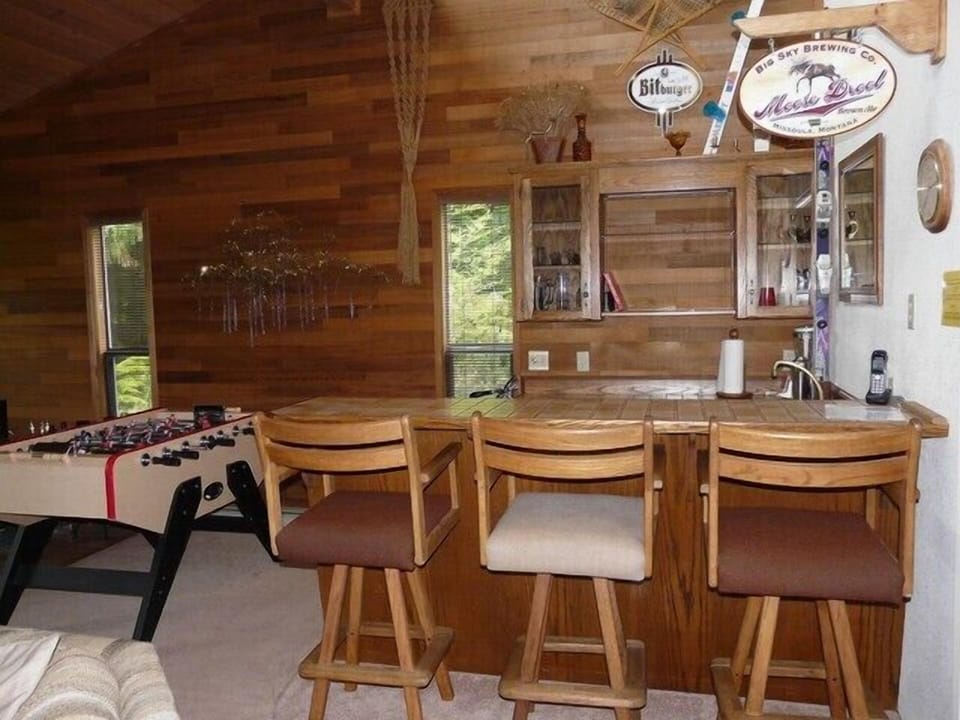 Bar and Foosball Table