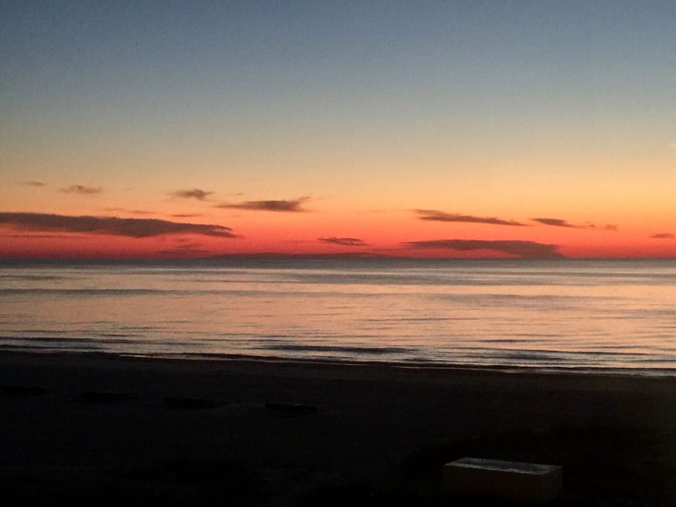 Balcony view / Gulf sunset 