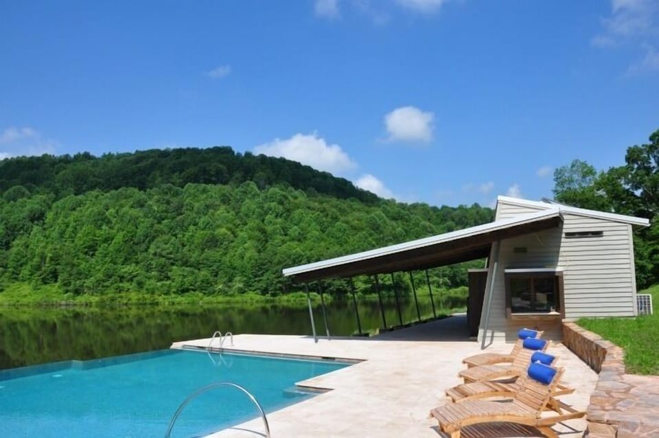 Pool & Club House located on private lake  5 miles away