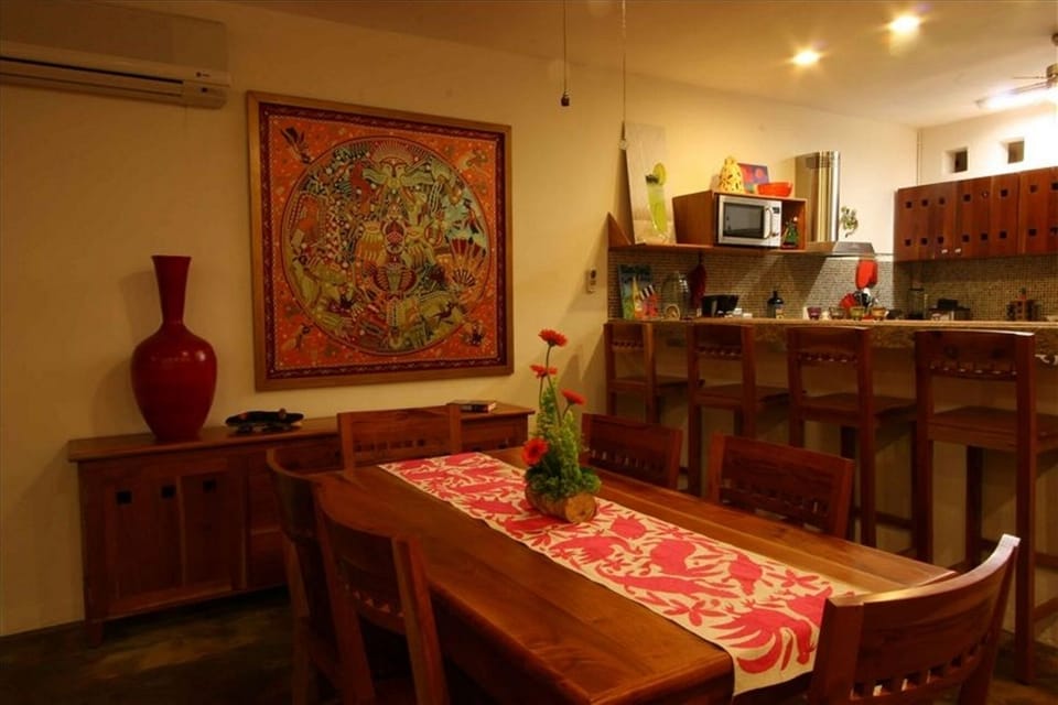 Large dining area