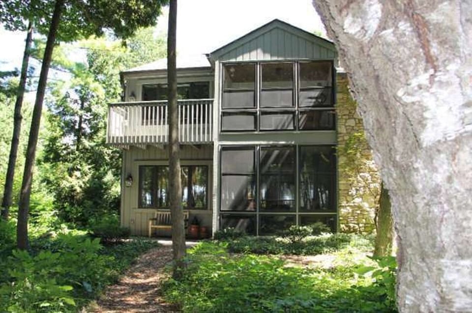 View of the Rear of Hidden Harbor Guest House.