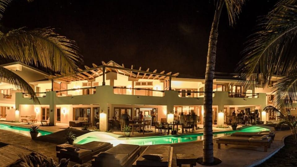 View at nightime.