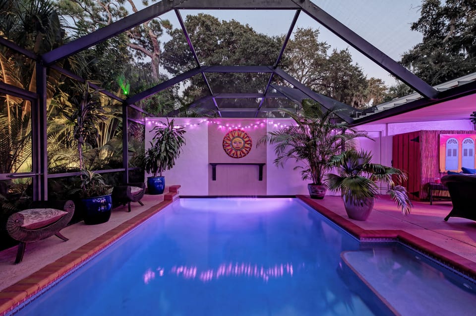 Your private heated pool
