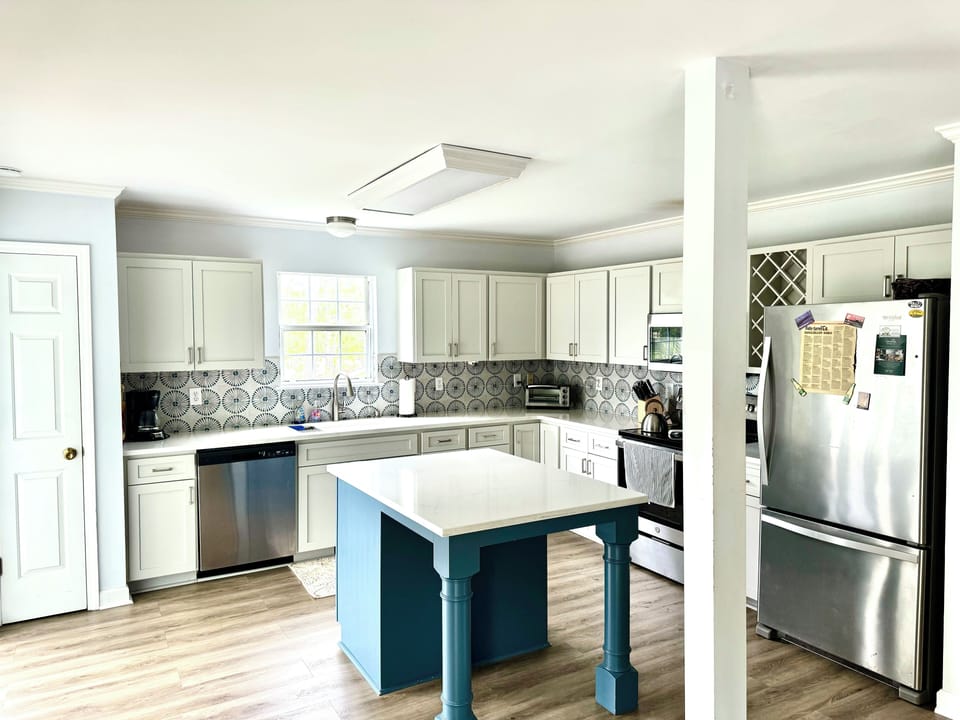 Newly remodeled kitchen