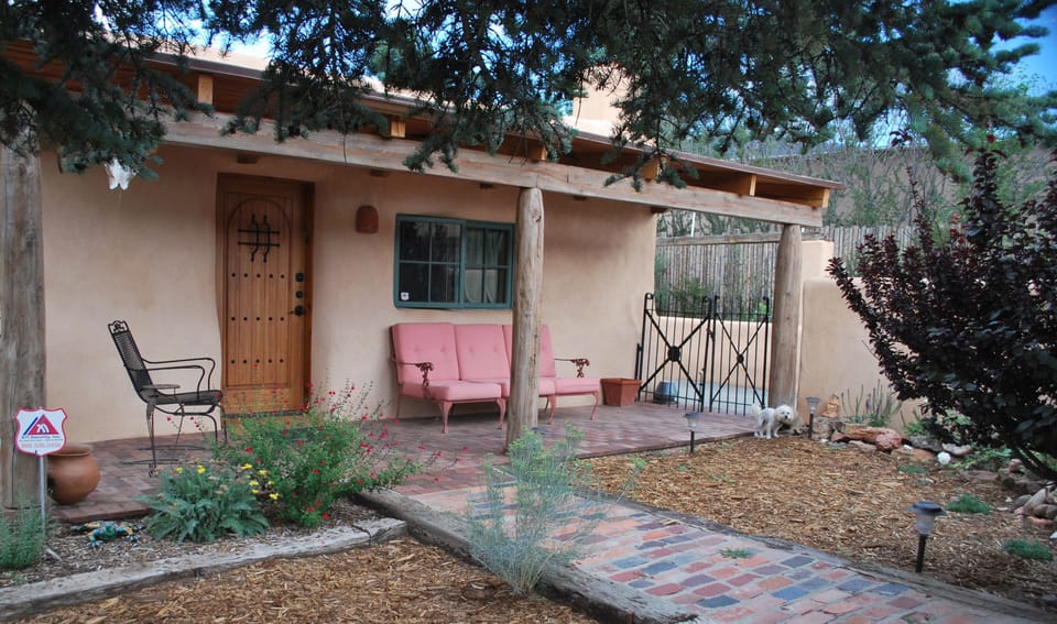 West courtyard for doggies
