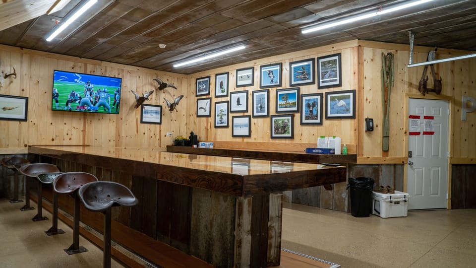 Main Room in the back building.  Large roll up door to the Right (not pictured)
