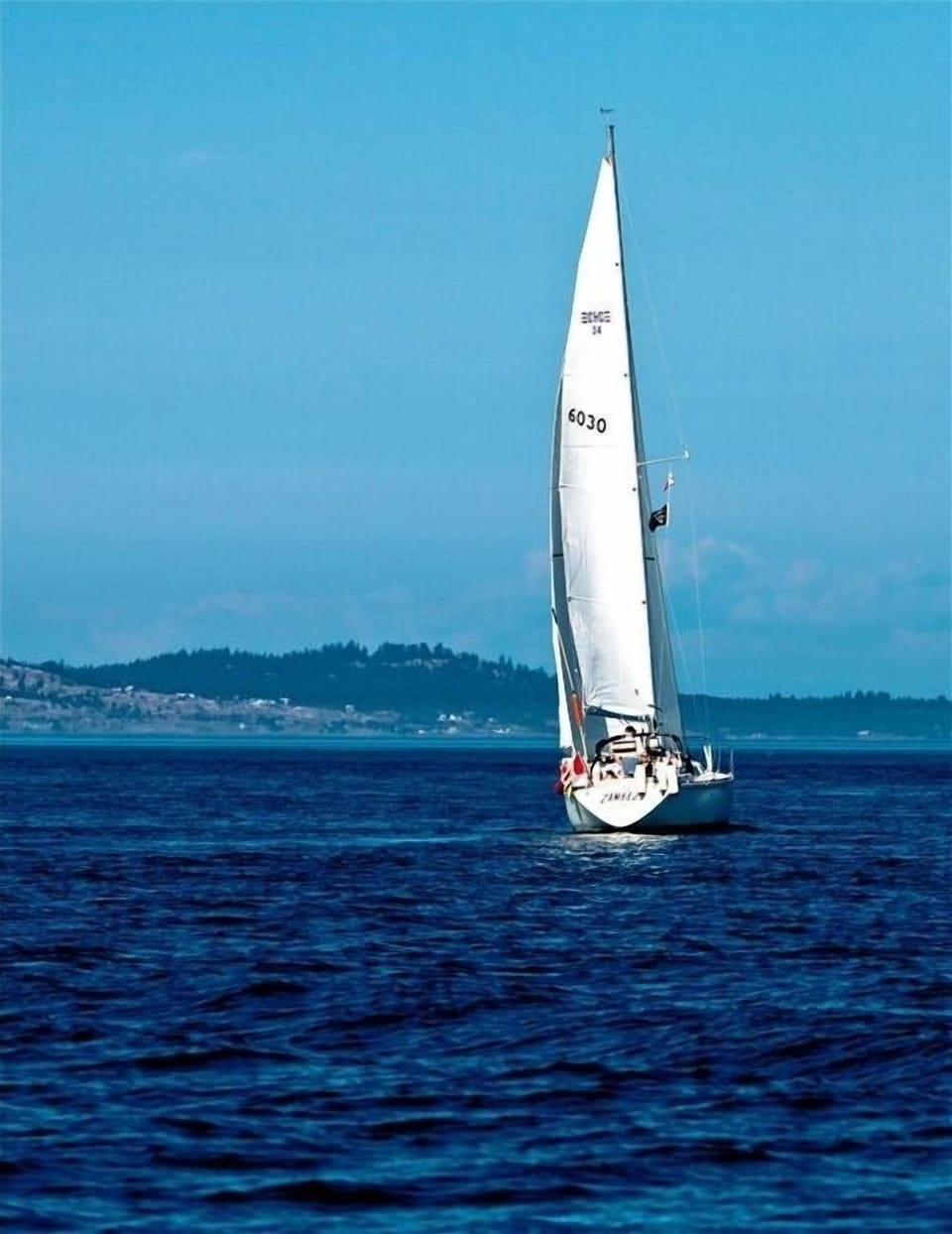 Sailing is a common pastime here.