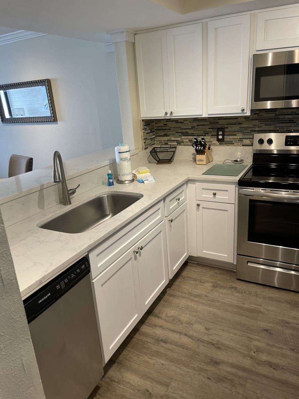 Granite countertops