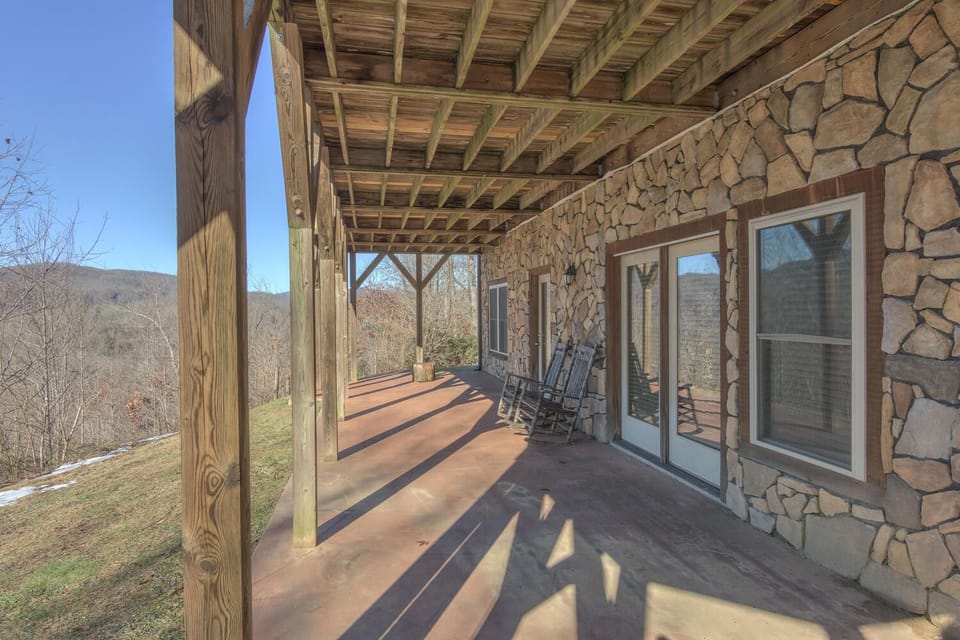 Lower level patio