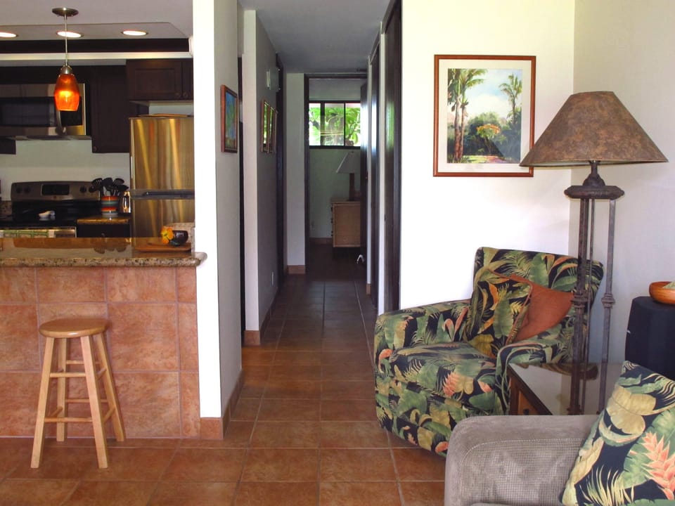 View From Living Room - Hallway Leading to Kitchen, 2nd Bedroom & Washer/Dryer