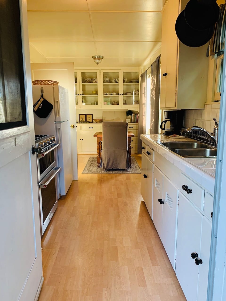 Kitchen view from porch / entrance