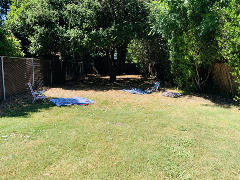 Back lot - share space for the Property 